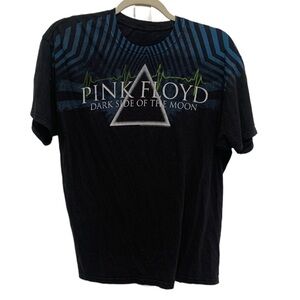 Y2K Vintage Pink Floyd Dark Side of the Moon Prism Band Tee Shirt